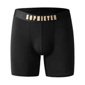 Customizable Men's Mid-Rise Boxer Briefs Comfortable Breathable Loose-Fitting Moisture Wicking Sports Outdoor…