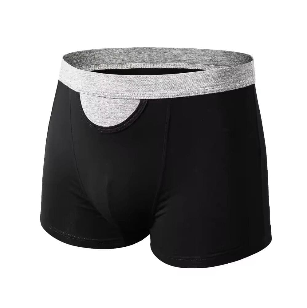 Men's OEM Reusable Heavy Flow Leakproof Underwear Organic Cotton Super Absorbent Men Incontinence Boxer Under… - 缩略图 3