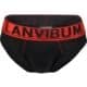 Men's Brand Custom Waistband LOGO Cotton man underwear U convex pouch briefs Men Briefs Men underwear