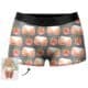 Men's Custom printing underwear breathable fashion men boxer brief for gift - 缩略图 3