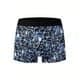 Men's Mid-Waist 5-Piece Milk Silk Polyester Lightning Pattern Printed Briefs Boxer Briefs - 缩略图 2