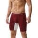Men's Wholesale Breathable Longer Men Tight Underwear Boxer Briefs Bamboo Underwear Men Boxer Briefs Pack
