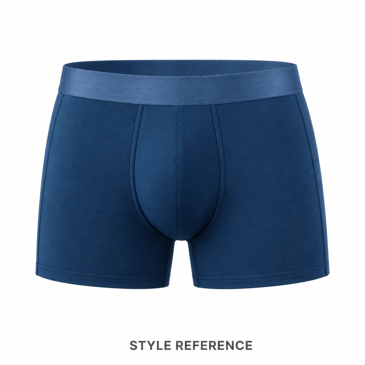 Men's Custom Logo Oem Soft Solid Seamless Men Underwear Striped Boxer Briefs Stretch — Style reference