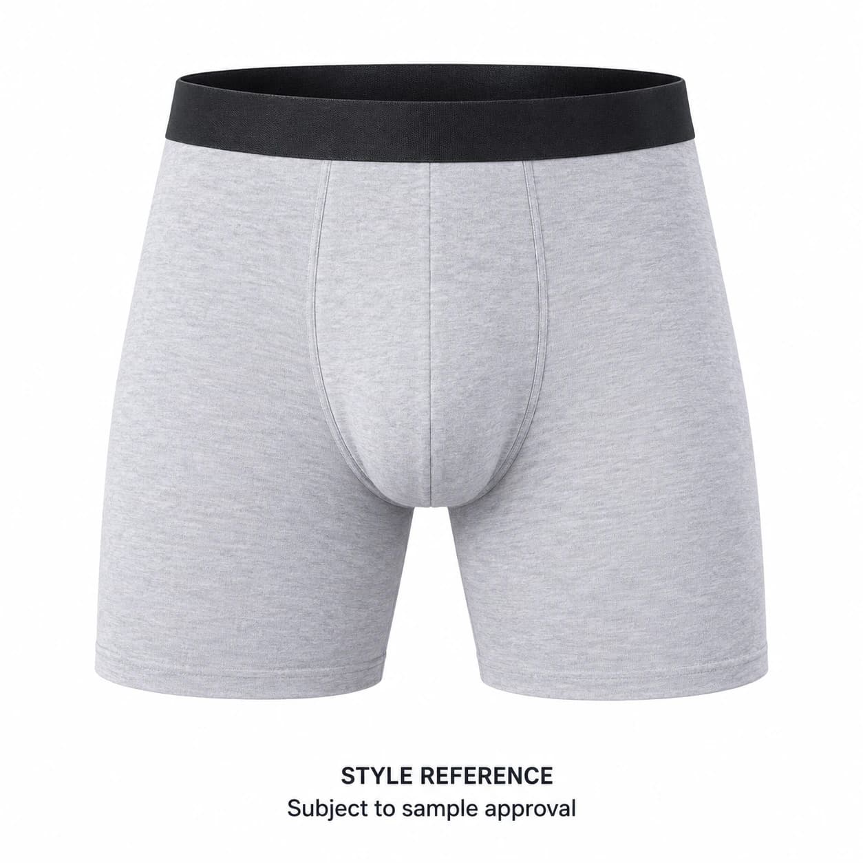 Men's Open Fly Pack Boxer Shorts Adults Knitted 1pc opp Bag — Style reference