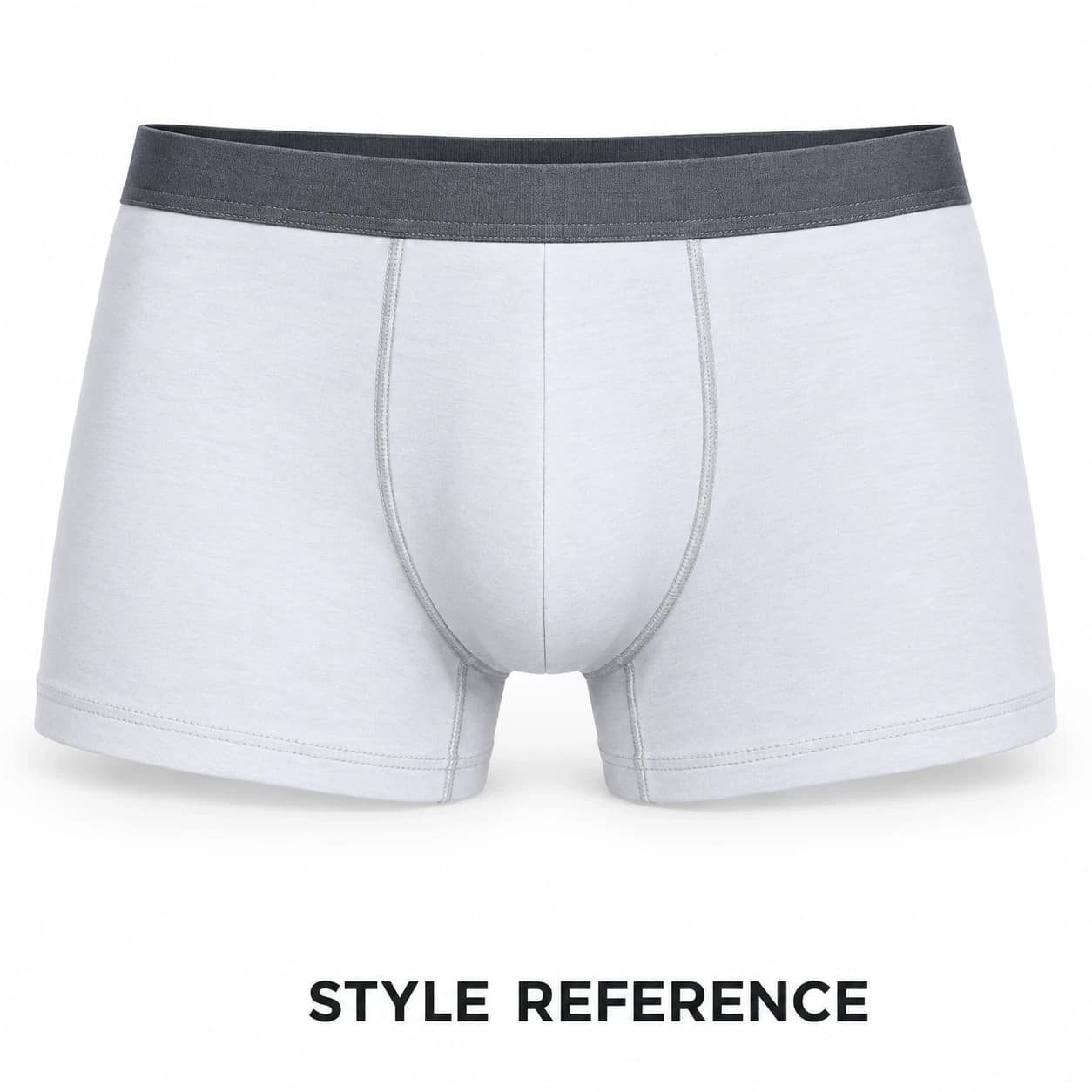 Custom Logo Solid Color Open Crotch Pure Underwear Men's Wide Boxers Briefs With Button — Style reference