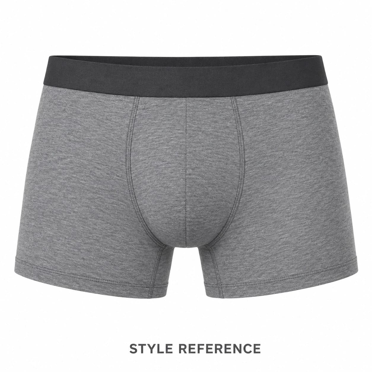 Men's Manufacturer Wholesale Classical Solid Color Boxer Briefs — Style reference