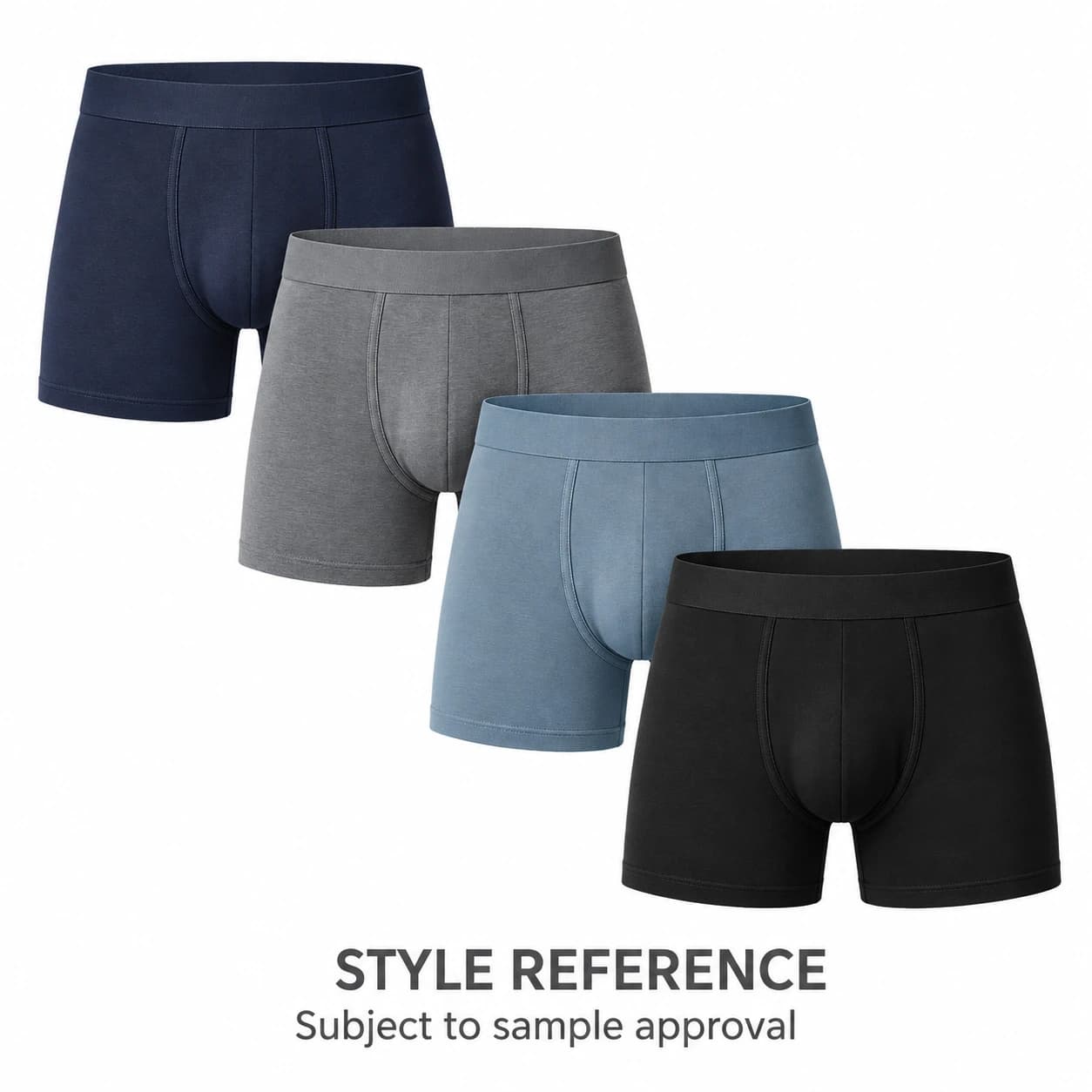 Wholesale Men Briefs Sports Men's Summer Boxers Soft Boxer Brief Underwear — Style reference