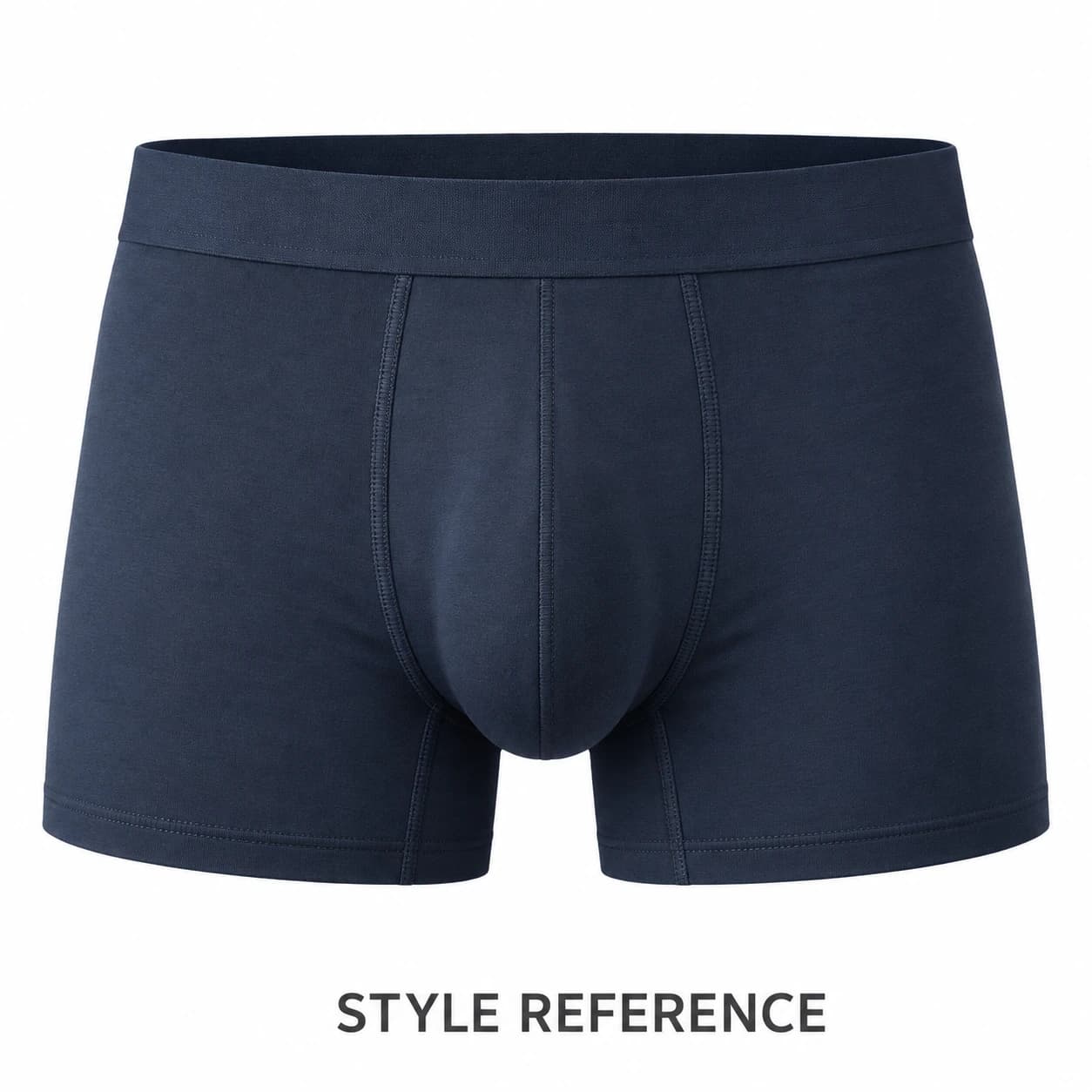Men's underwear summer solid color separate pouch comfortable boxer briefs men's boxer shorts — Style reference