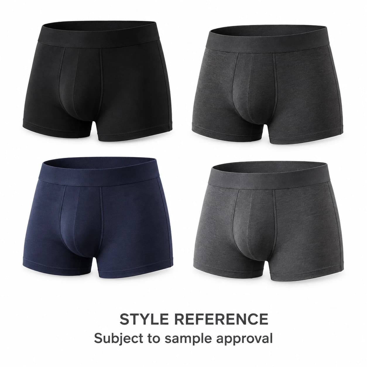 Men's underwear boxers Seamless Sports Convex Young Waist Four-Corner Comfortable Und… — Style reference