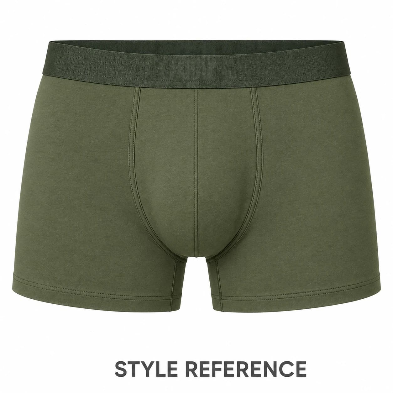 Men's Men Briefs Classic Solid underwear men Boxer Shorts Underwear Customizable — Style reference