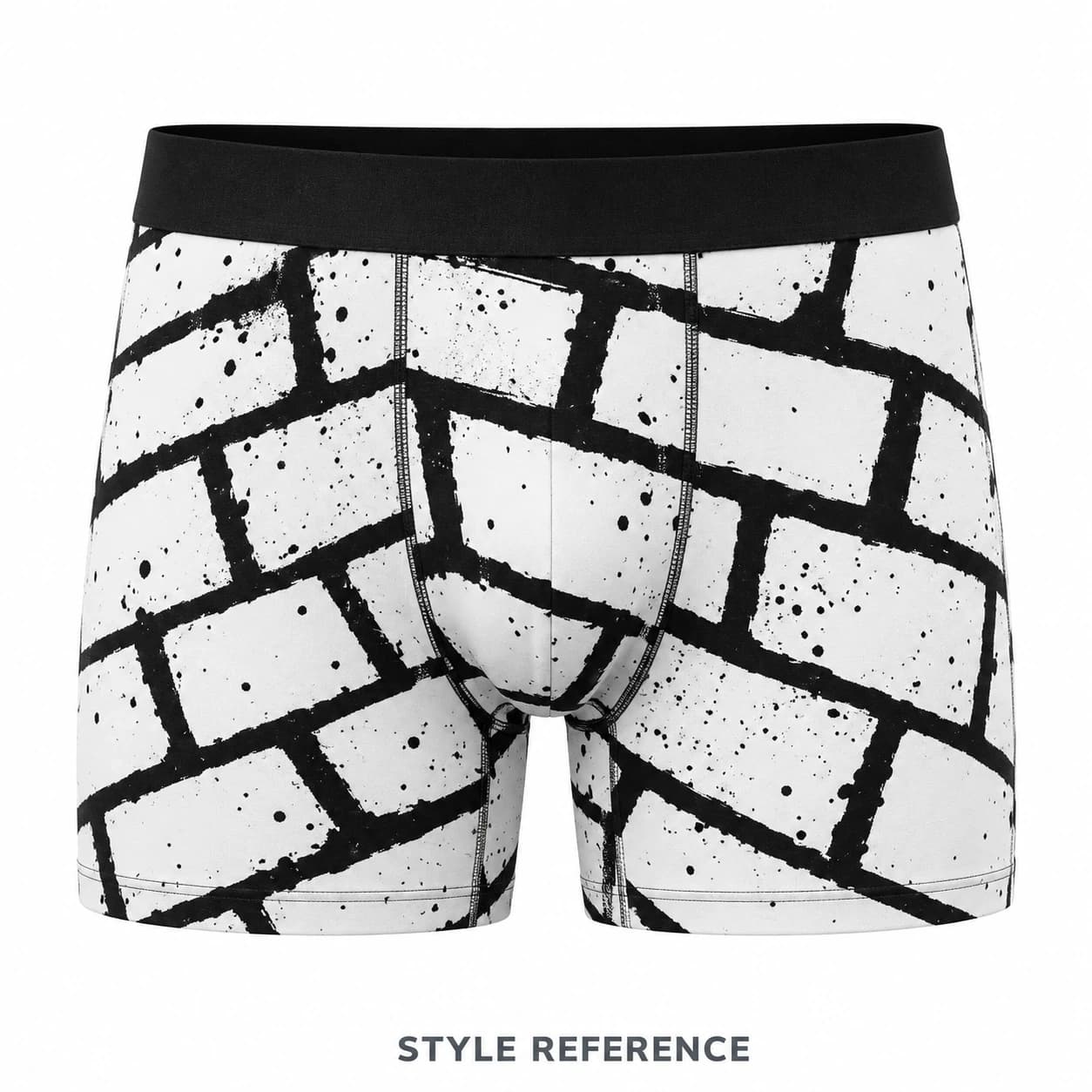 Men's Men Briefs Boxer Custom White Underwear Men Designer Boxer Briefs — Style reference