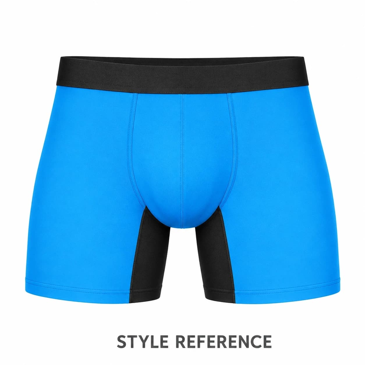 Solid Color Knitted Men 3D pouch underwear boxer men's underwear boxers briefs — Style reference