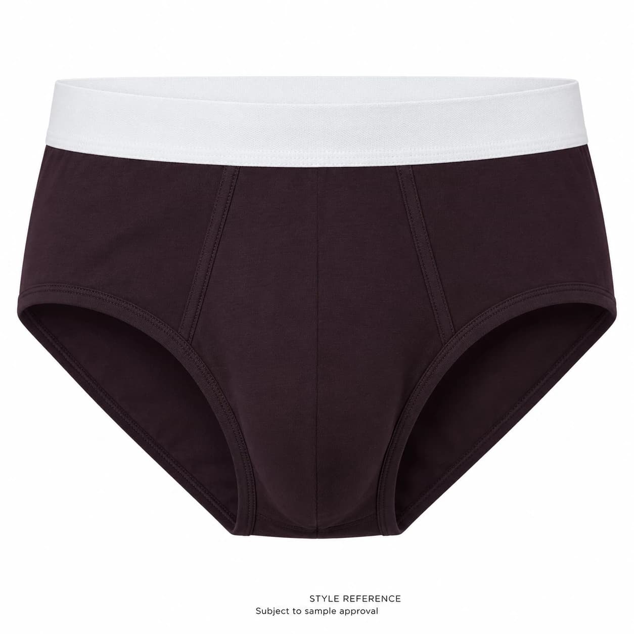 Customized Logo Men Underwear Plain Men's Trunks Plus Size Men's Briefs — Style reference
