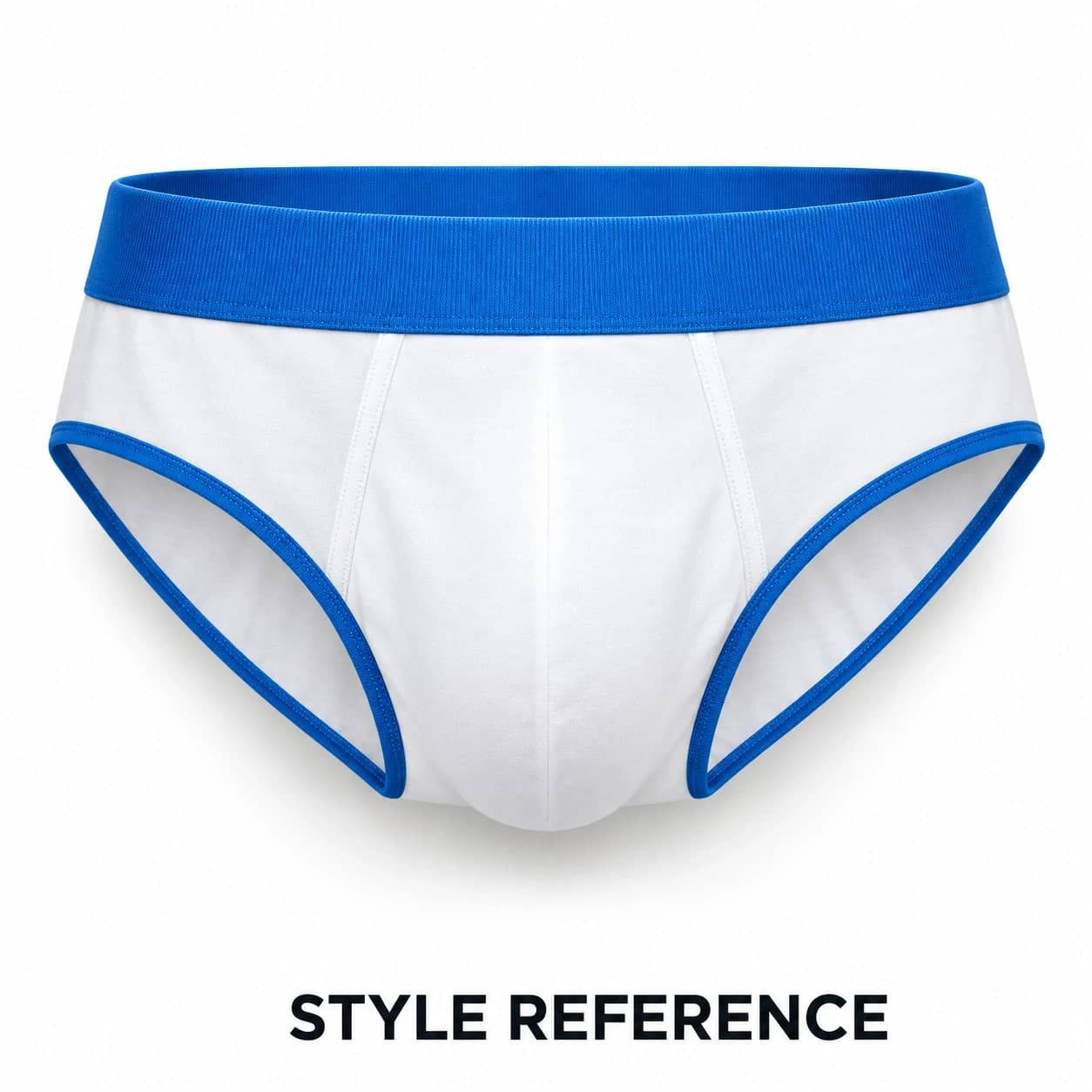 Men's Custom Logo Classic Solid Colour Men Briefs Boxer — Style reference
