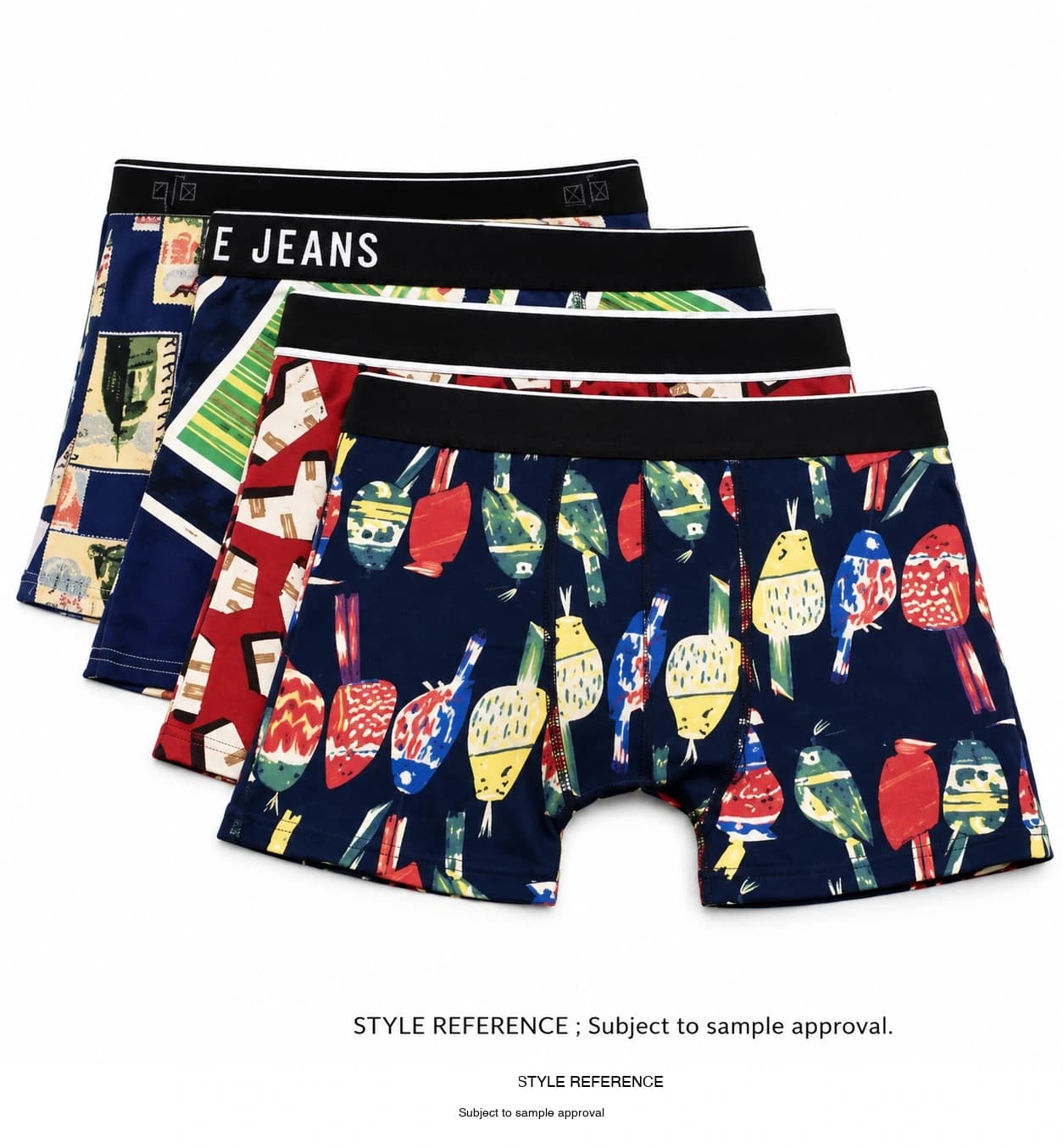 Mid-Rise Men's Boxer Briefs Knitted men's underwear — Style reference
