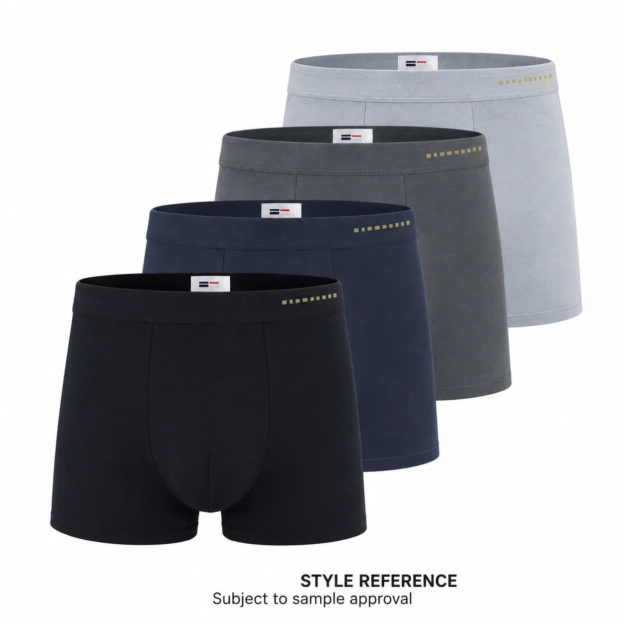 Excellent Quality Classic Men's Underwear Boxer Briefs Solid Color for the men — Style reference