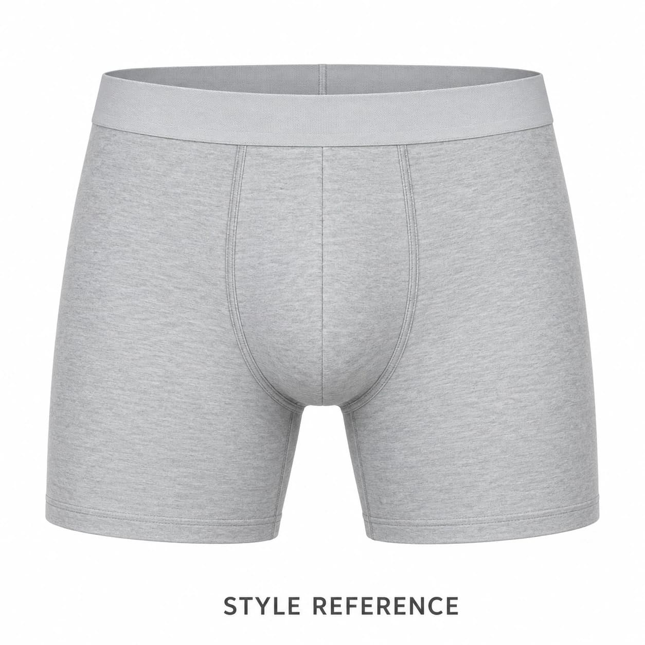 Men's Long length Fashion Tight Boxer Briefs Sports Running Shorts Men's Fitness Underwear — Style reference