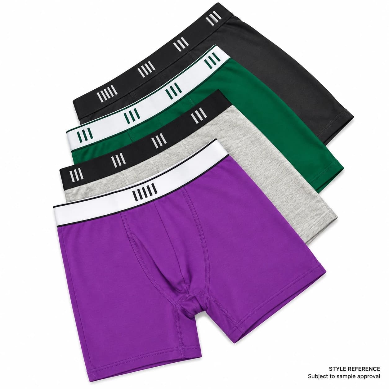 Factory Custom Men Boxer Shorts Custom Logo Boxer Briefs Classic Comfortable Men's Underwear Boxer Bri… — Style reference