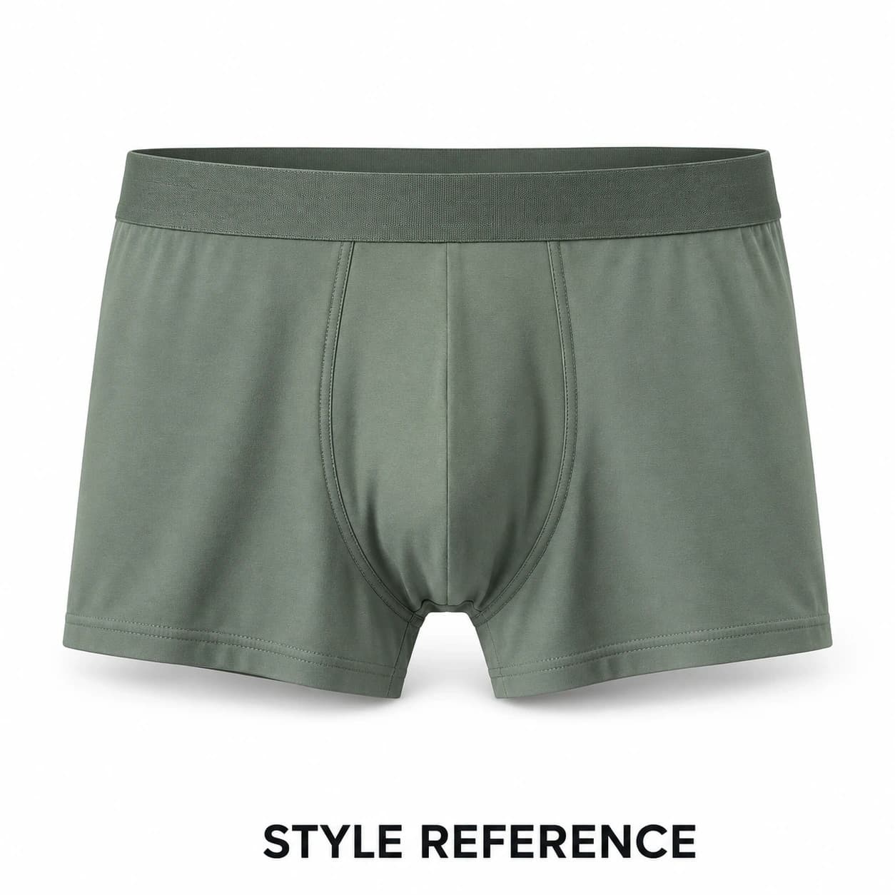 Custom Logo Men's Summer Seamless Ice Silk Boxers Mid-Rise New Adults' Briefs Knitt… — Style reference
