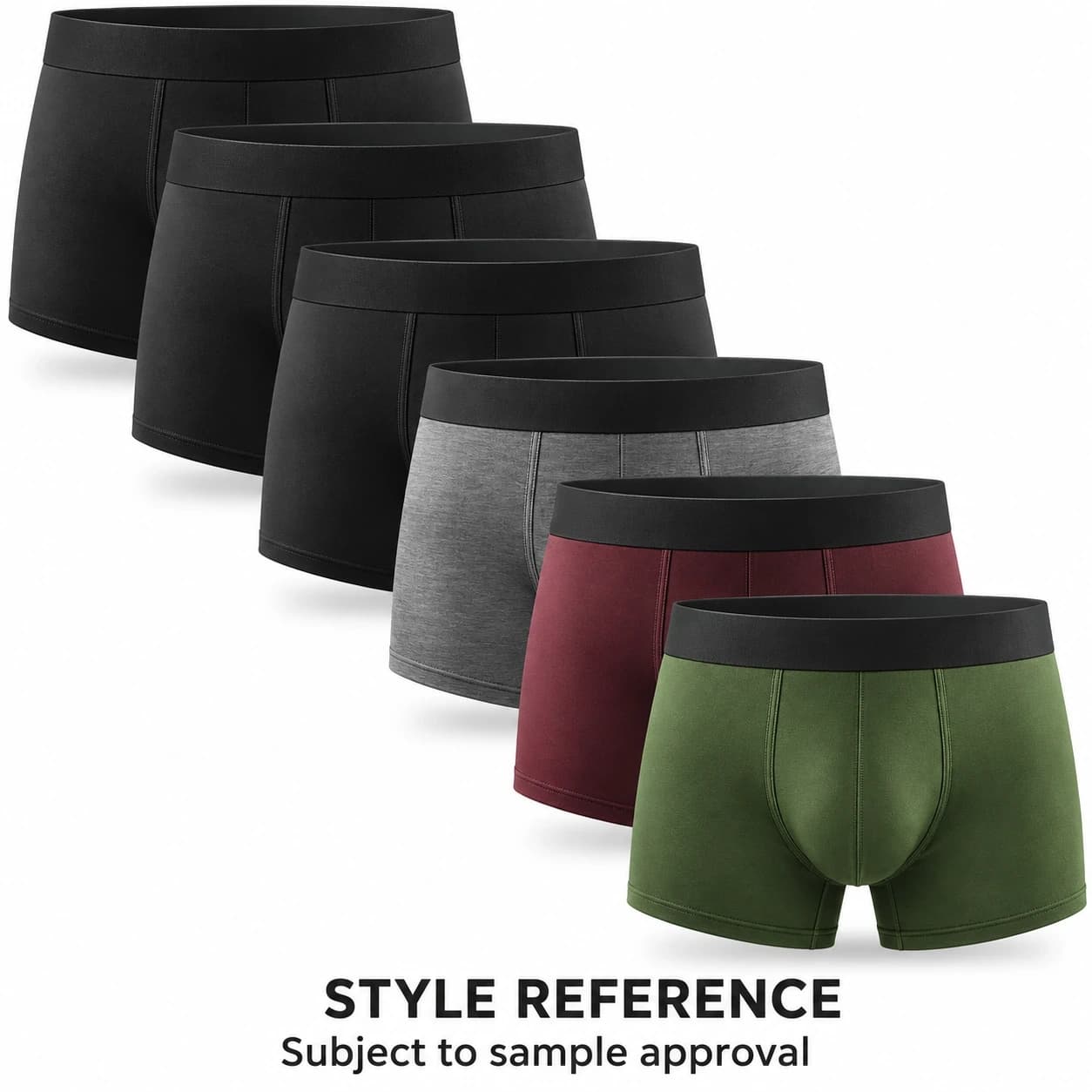 Men's Stretch Confort sou vetement hommes sou vetement pour hommes boxer — Style reference