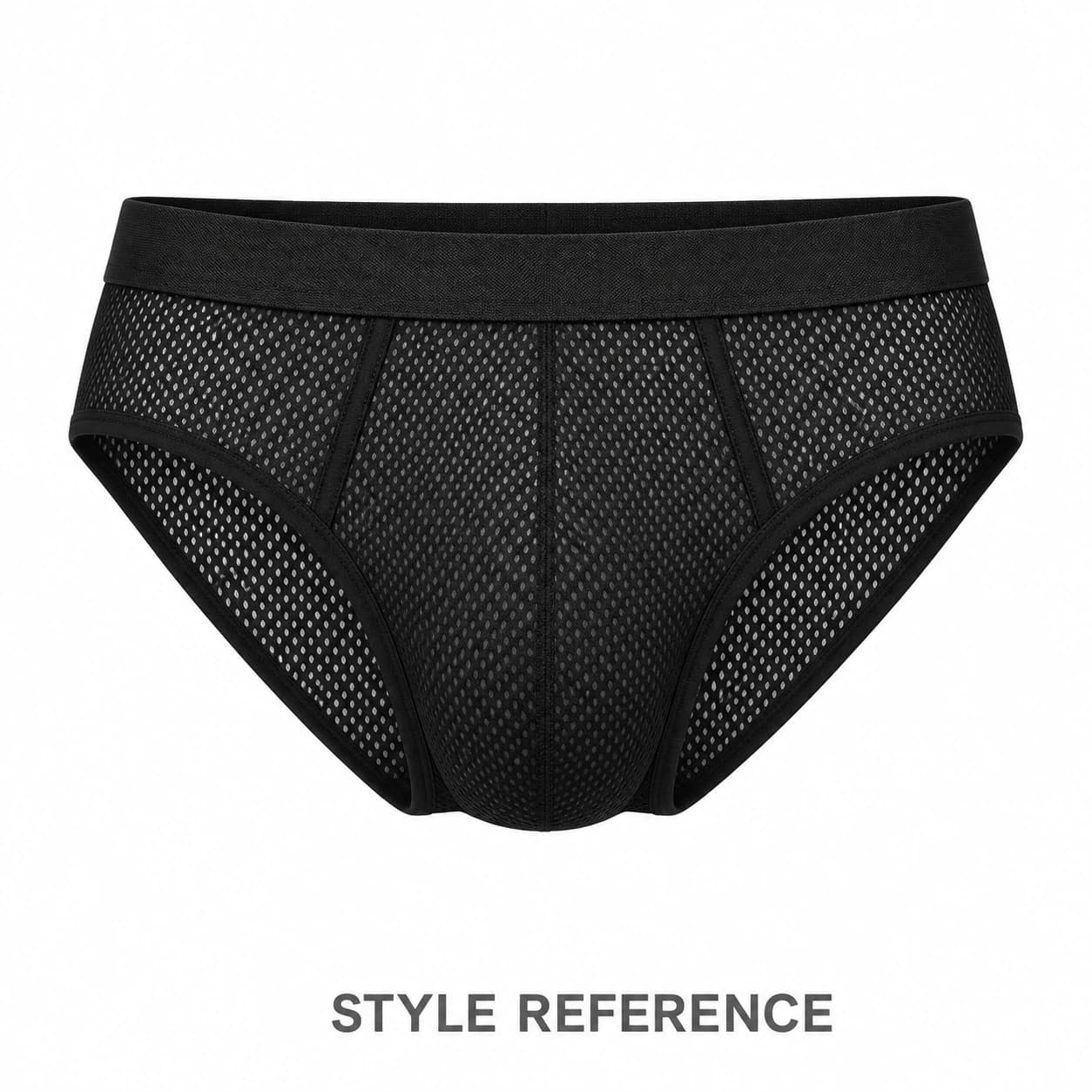 Men's 3D Pouch Big Mesh Men Underwear — Style reference