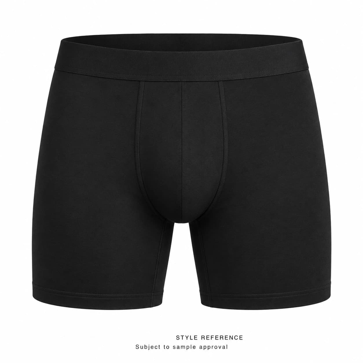 Customizable Men's Mid-Rise Boxer Briefs Comfortable Loose-Fitting Sports Outdoor… — Style reference