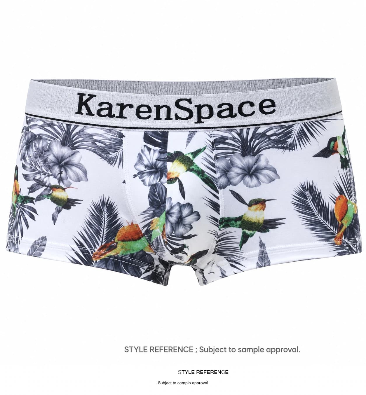 Print fashion multi-pattern match man underwear ice silk men's boxer briefs underwear macho fitness… — Style reference
