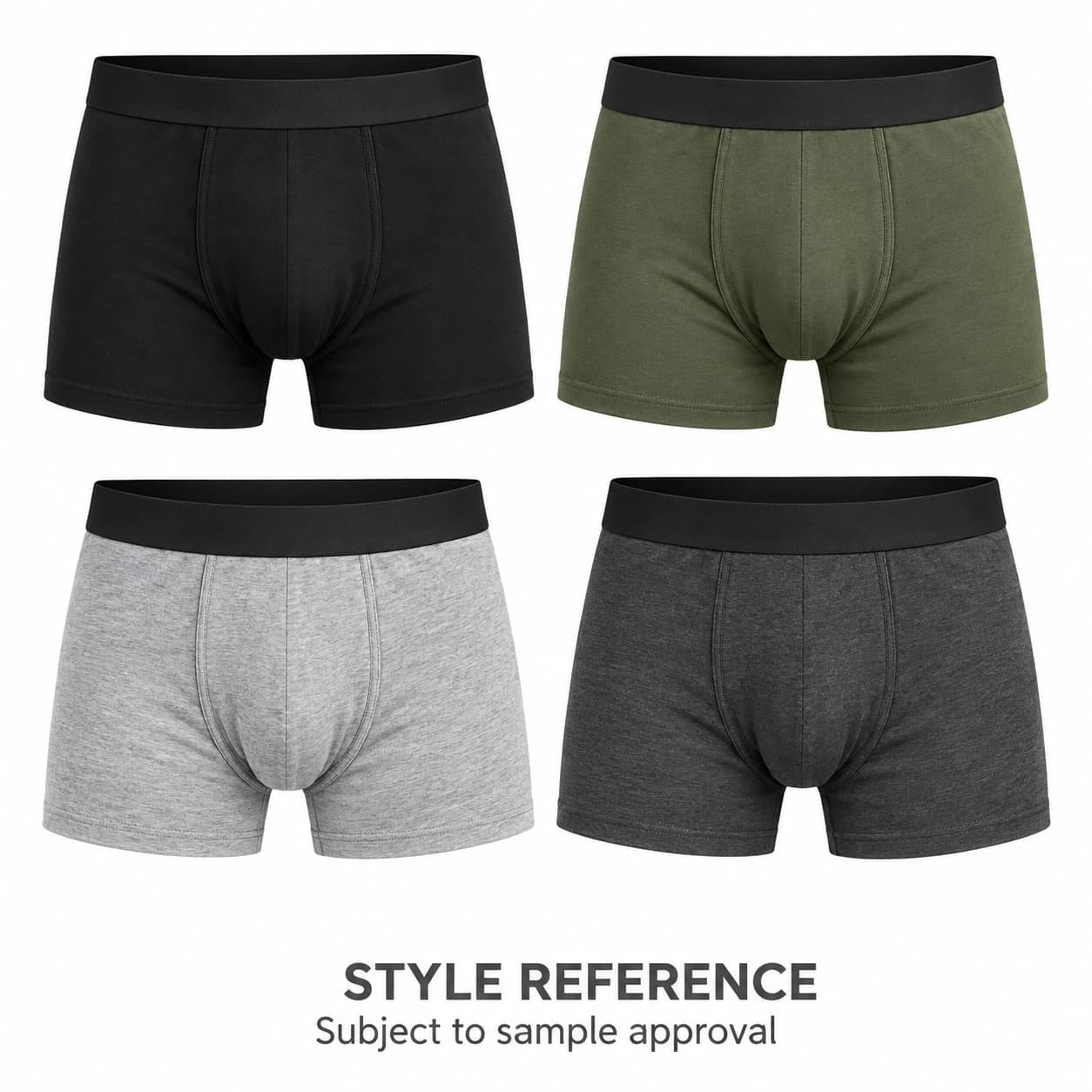 Comfortable Men's Waistband Underwear Underpant Boxers Briefs Shorts men's boxers — Style reference