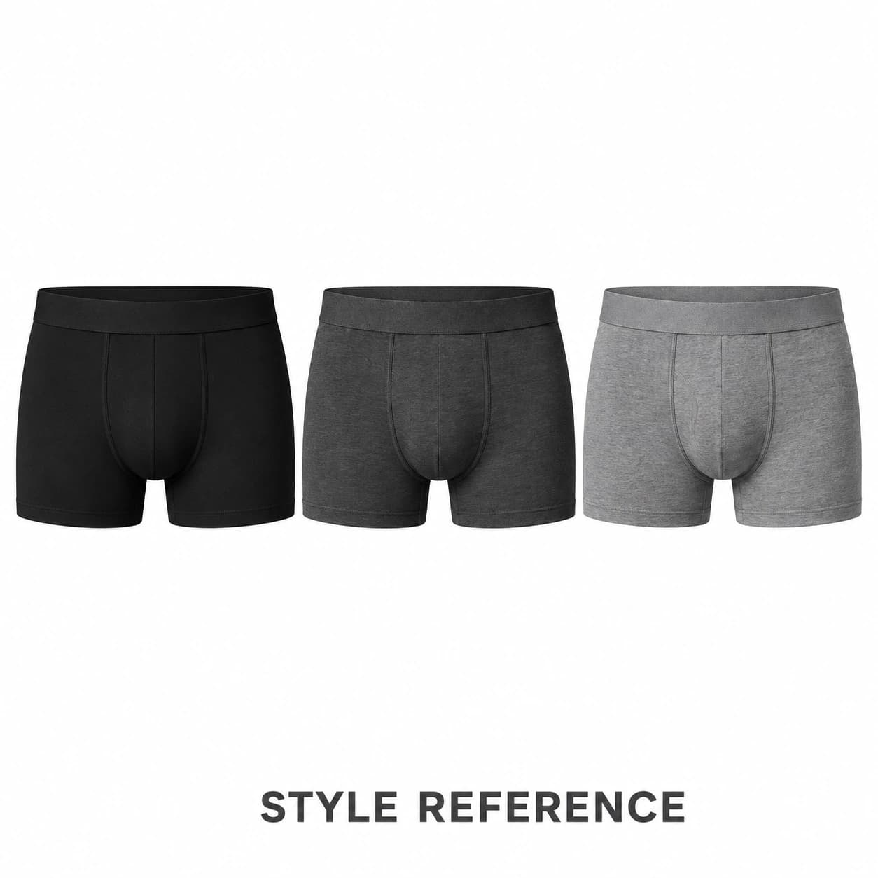 Men's Men Boxer Brief Underwear Custom Briefs — Style reference