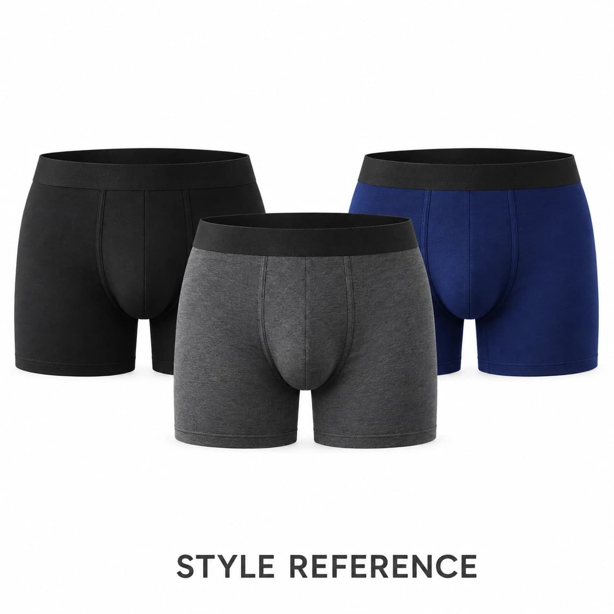 Men's Underwear Comfortable Panties Underpants Elastic Band Briefs Shorts Boxer — Style reference