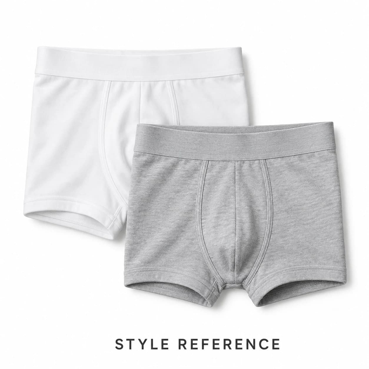 Men's Men Trunks Underwear Boxer Briefs Short Leg Comfortable Underpants — Style reference