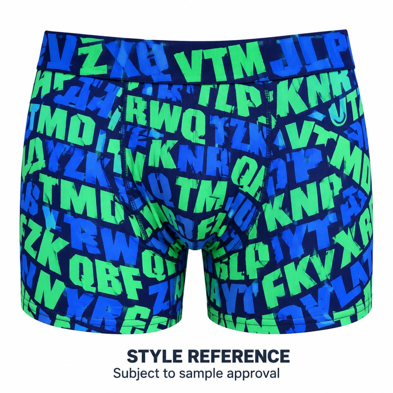 Men's Letter Print Custom Men Underwear Logo Boxer Para Hombre Wholesale — Style reference