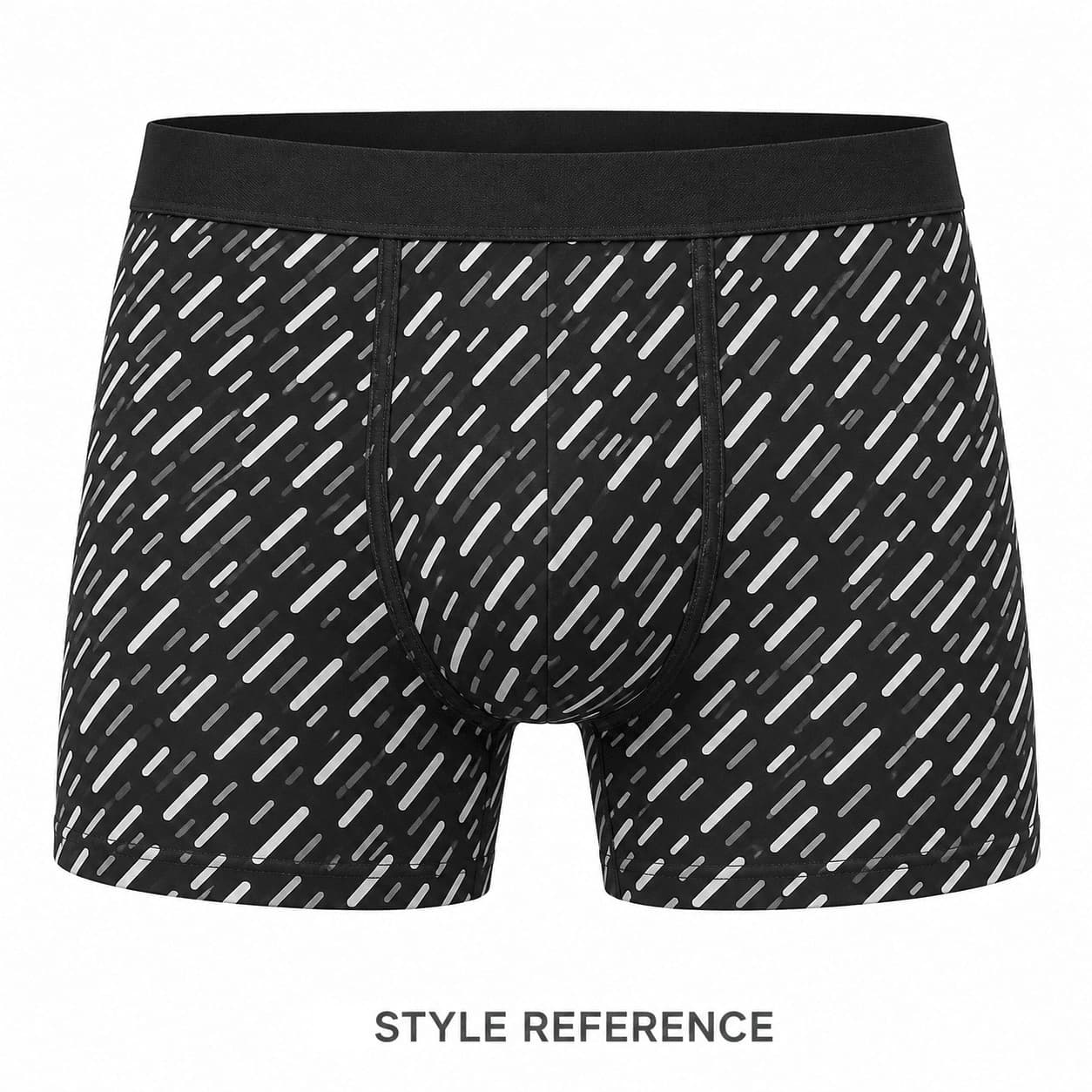 Custom Logo Ice silk Solid Color men's Boxer Briefs men's underwear Anti-wear men's Boxer Briefs Style Sport… — Style reference