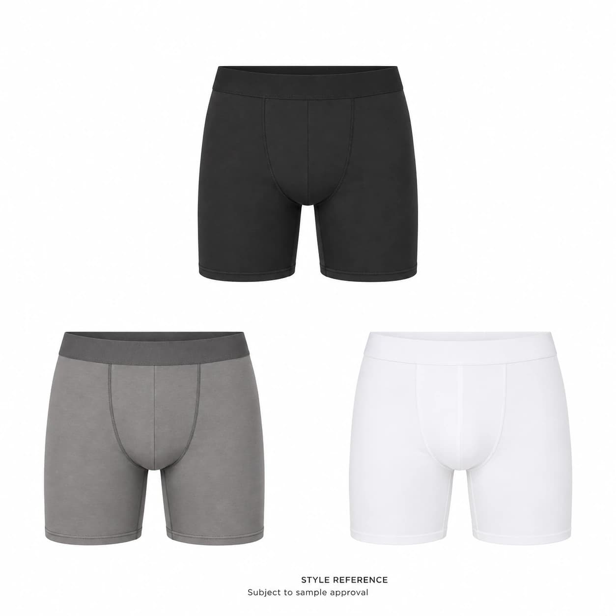 Garment Custom Luxurious Brand Quality Soft men's boxers Brief — Style reference