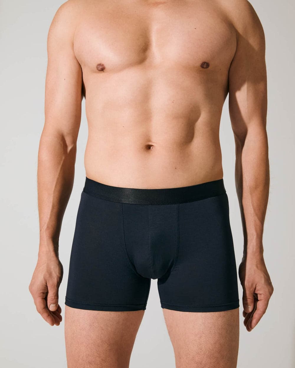 Premium Lyocell Men's Boxer Brief - Dark Navy
