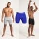 Men's Men Fitness Apparel Running Wholesale Fitness Workout Custom Athletic Polyester Gym Boxer With Open Fly