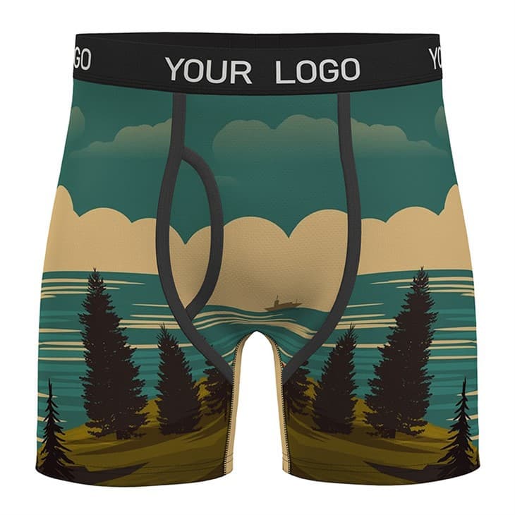 Free 3D Mock Up Men's Underwear Boxer Briefs